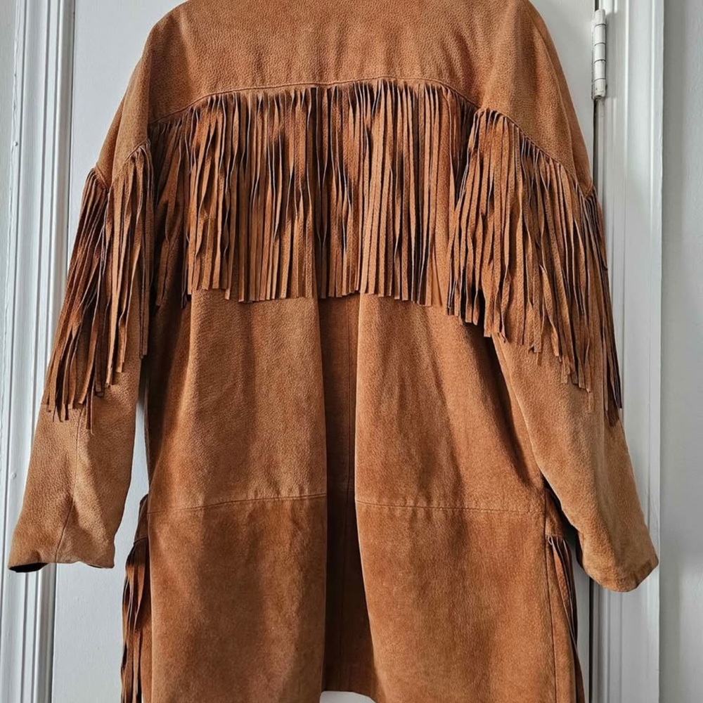 Women's Phoenix Fringed Suede Jacket Size Medium
